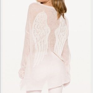 Wildfox angel wing sweater